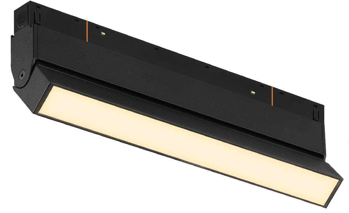 Трековый магнитный светильник iLedex Vision SMART 4822-004-L300-12W-110DG-BK
