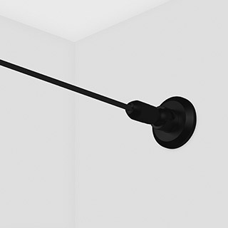 Лента-трос Arlight STINGRAY-R2-RT-A120 24V BLACK Warm3000 (9.6 W/m, IP20, 5m) (Сталь+Алюминий) 053581(1)