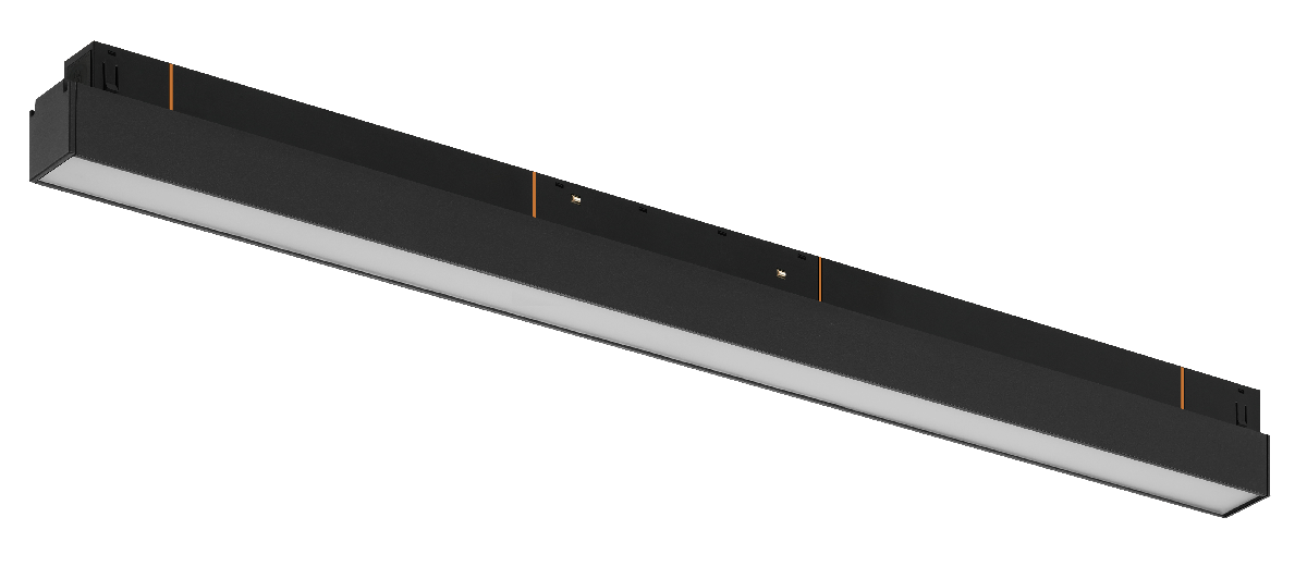 Трековый магнитный светильник iLedex Vision 4822-001-L600-24W-110DG-3000K-BK