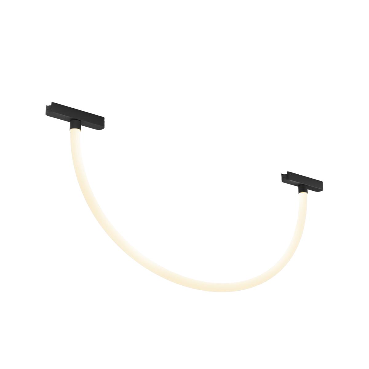 Трековый магнитный однофазный светильник Denkirs Air ray DK5327-BK