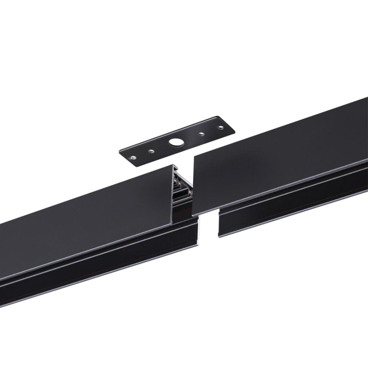 Шинопровод накладной/подвесной в комплекте заглушки 2шт, крышка и соединительная планка 1шт Novotech Port Vector 135300