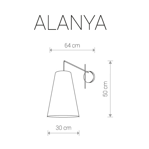 Бра Nowodvorski Alanya 9367