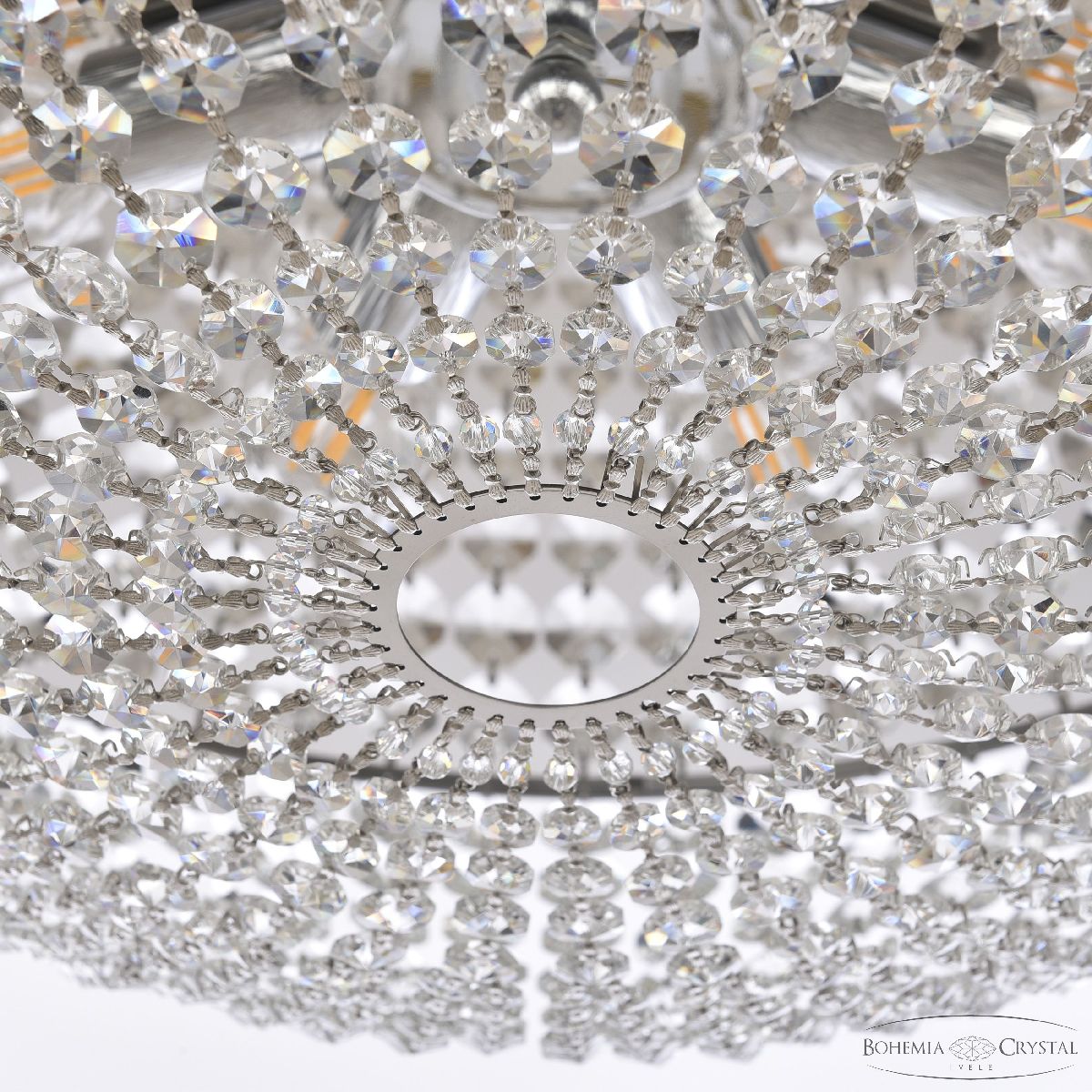 Потолочная люстра Bohemia Ivele Crystal 19291/55NZ Ni