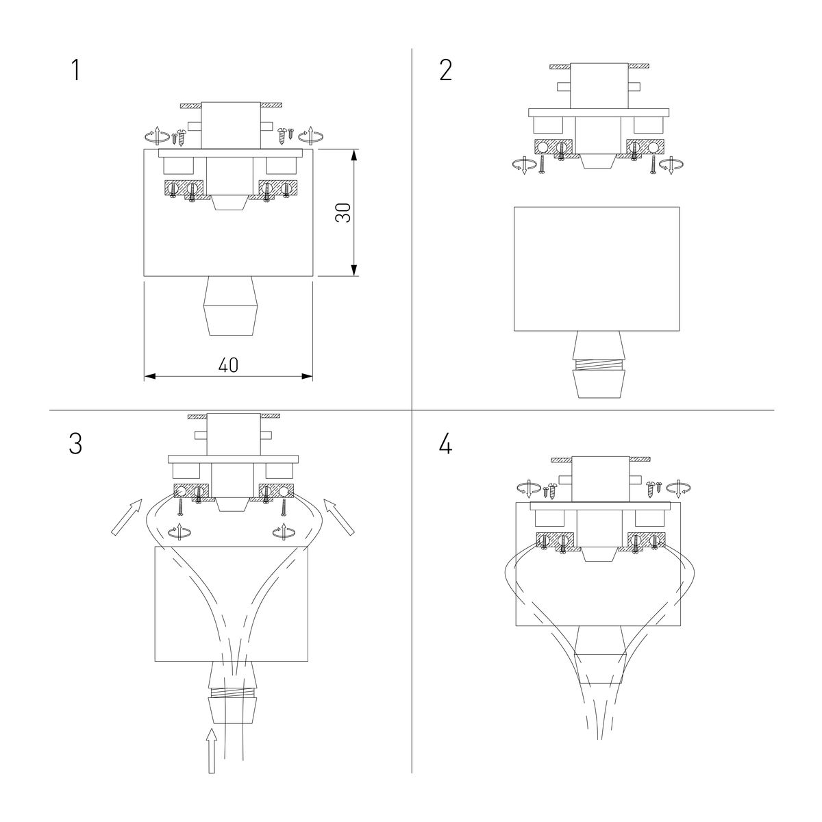 Адаптер Elektrostandard TRLM-1-CH 4690389154096