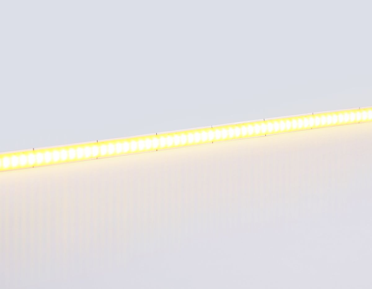 Светодиодная лента Ambrella Light COB 400Led/10W m/ 24V IP20 3000K/ 5m*5mm*2.1mm (2 конт.) GS4611