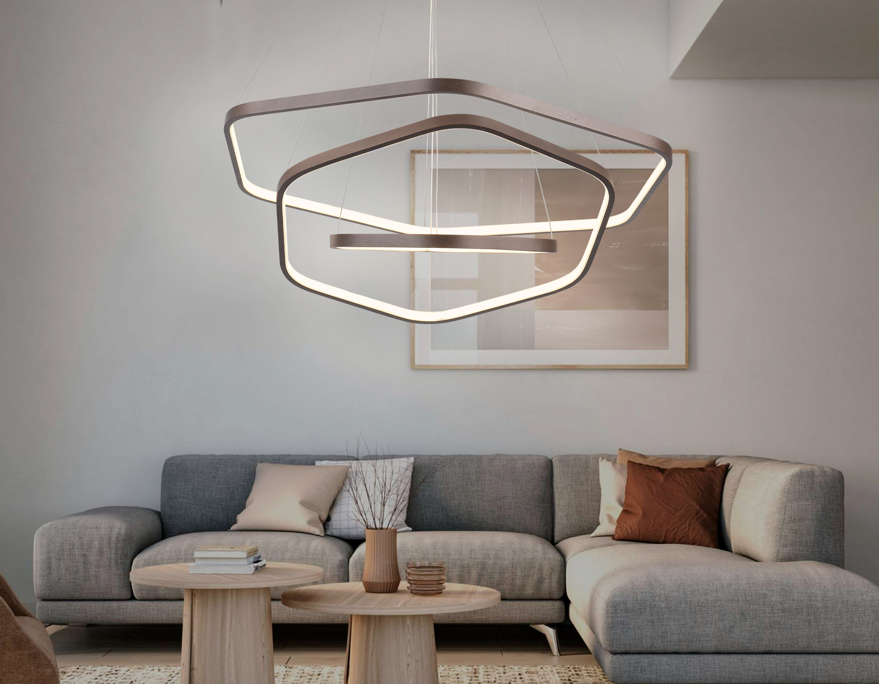 Подвесной светодиодный светильник Ambrella Light Comfort FL366