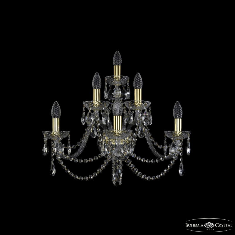Бра Bohemia Ivele Crystal 1406B/3+2+1/240 G