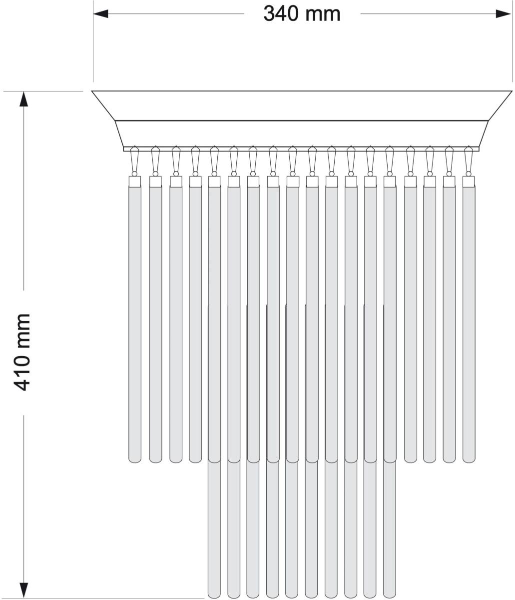 Потолочная люстра Kutek Fiore FIO-PLM-4(N)