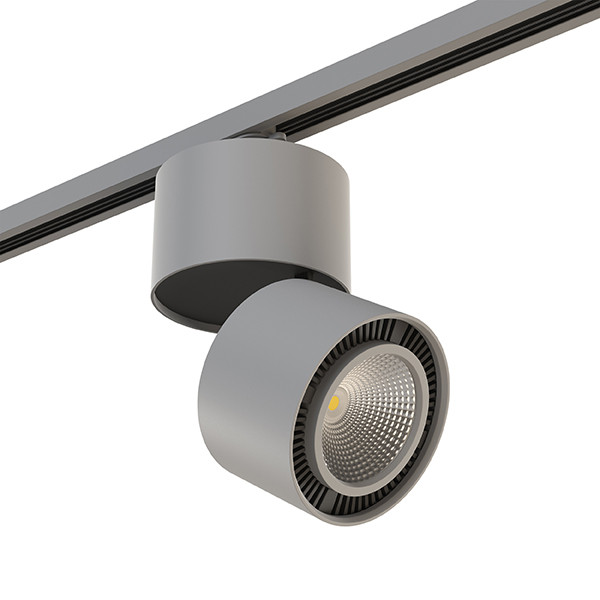 Трековый светильник Lightstar Track 1 gray A1T213839 (592069+213839)