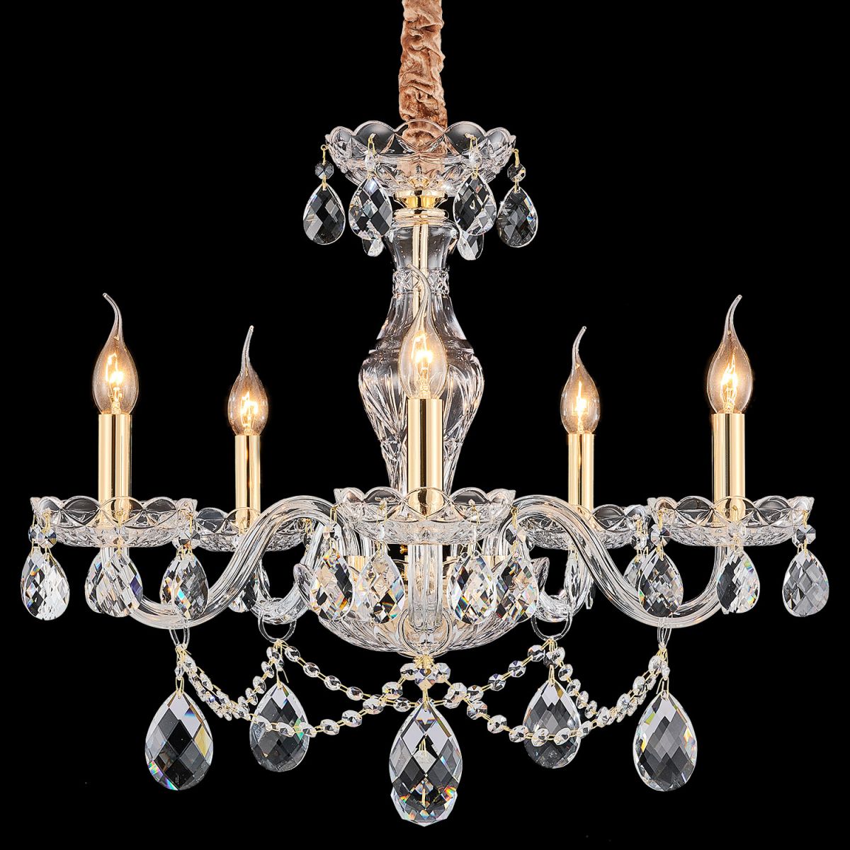 Подвесная люстра Illumico IL2066-5PBC-25 ELITE