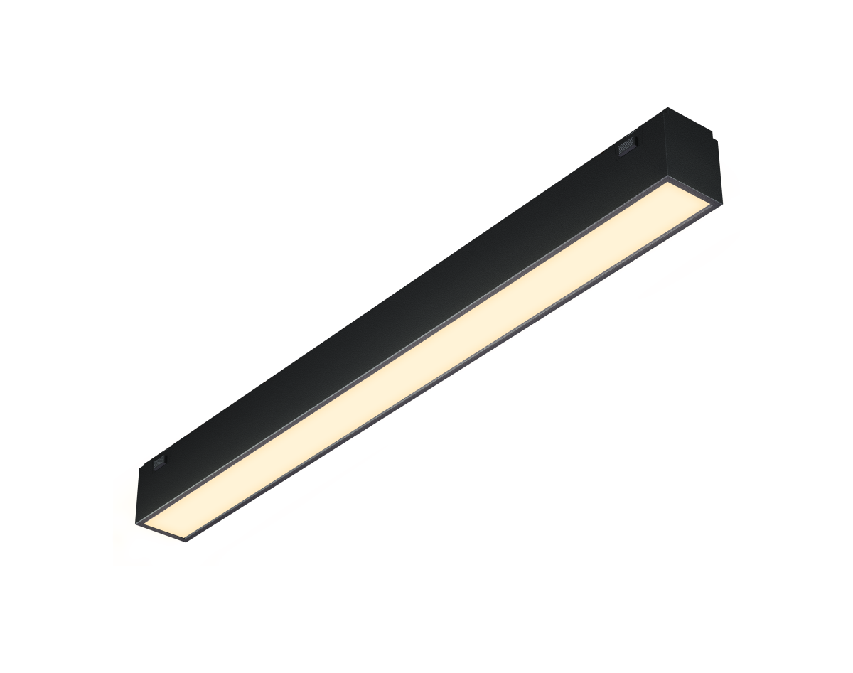 рековый светильник для гостиной Luminotti Easyslim Line Slim L.401.12.3K.BK