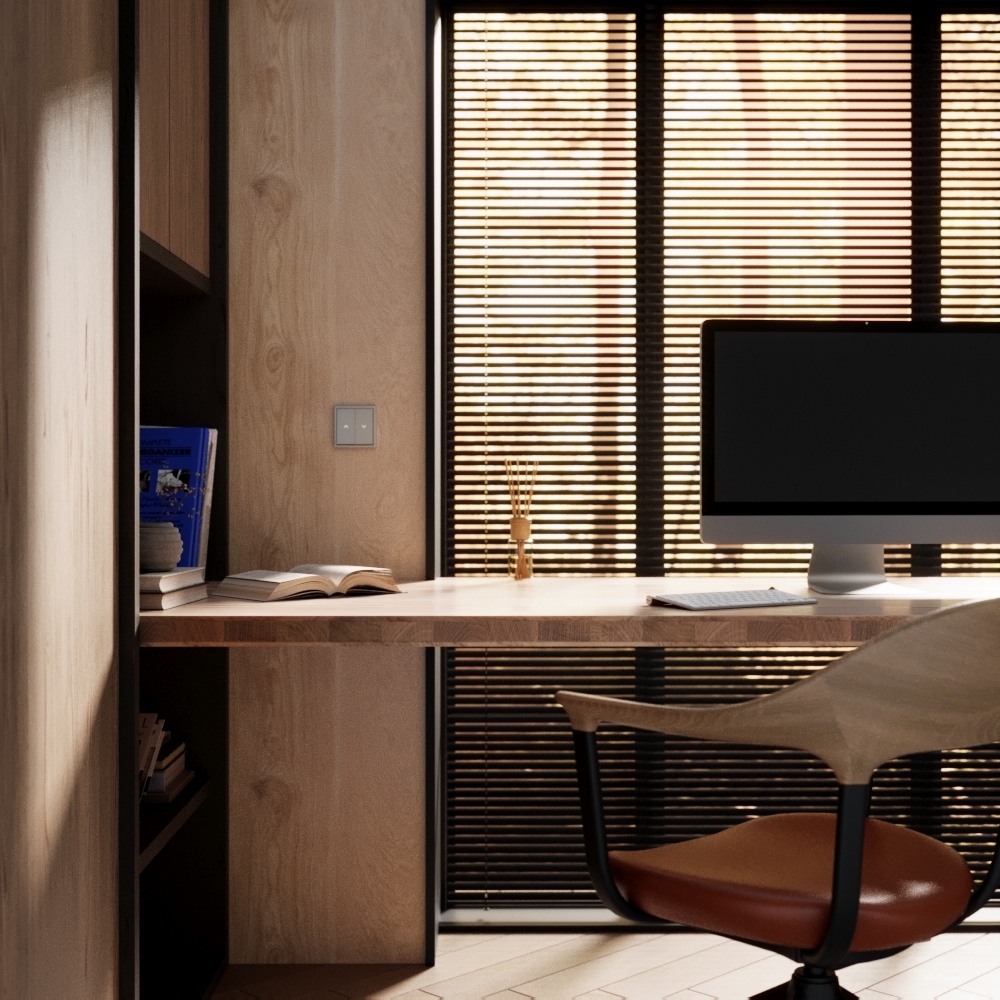 Выключатель встраиваемый Voltum S70 для жалюзи 10А, (сталь) VLS020705