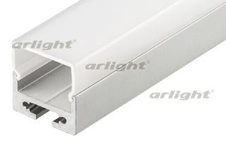 Профиль с экраном Arlight SL-LINE-2011-2500 ANOD+OPAL Square 020494