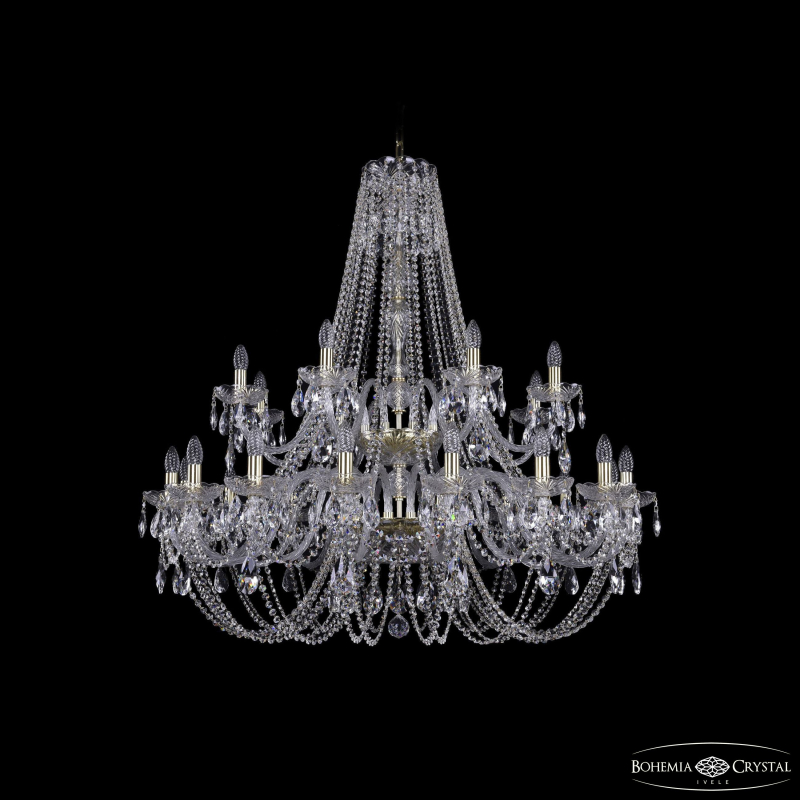 Подвесная люстра Bohemia Ivele Crystal 1406/16+8/400/2d G