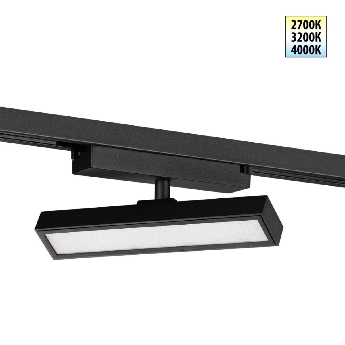 Трековый однофазный светильник с переключателем цв. температуры Novotech Port Stratus 359777