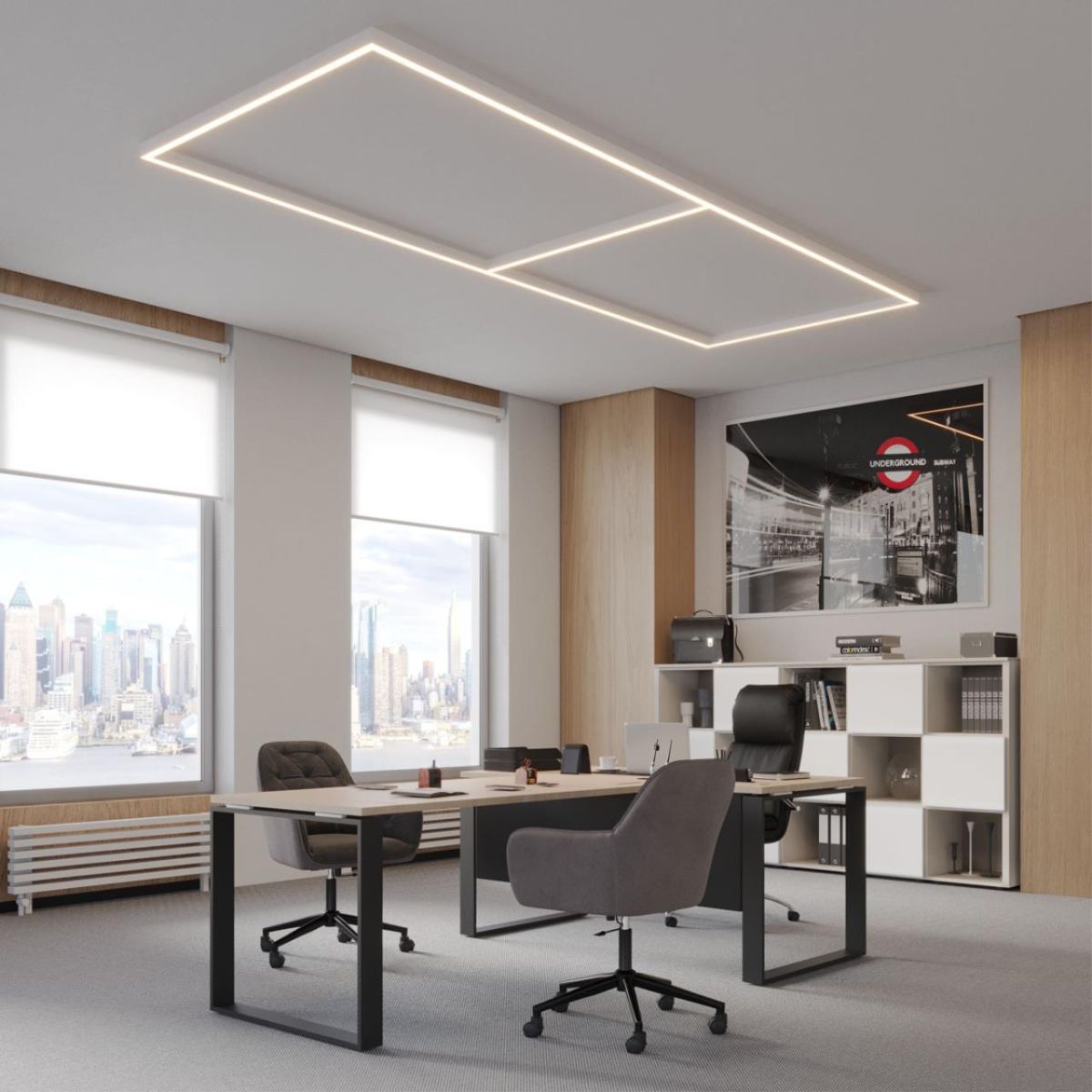 Светильник соединитель «Т» с переключателем цветовой темперетуры Novotech Over Fatto 359610