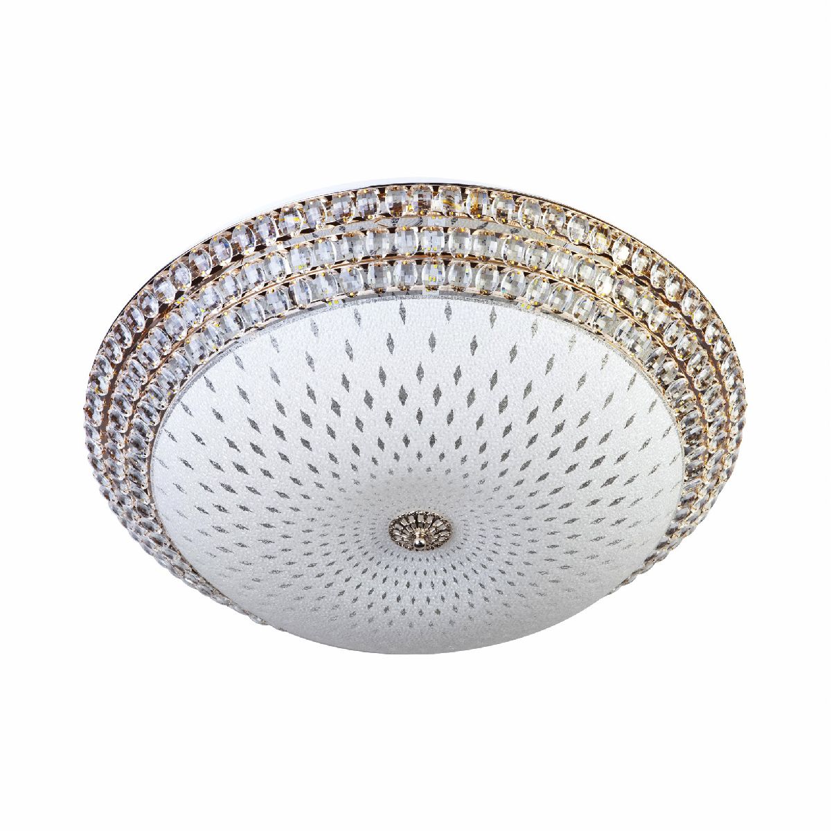 Потолочный светильник стеклянный LED4U 1150-750 GD
