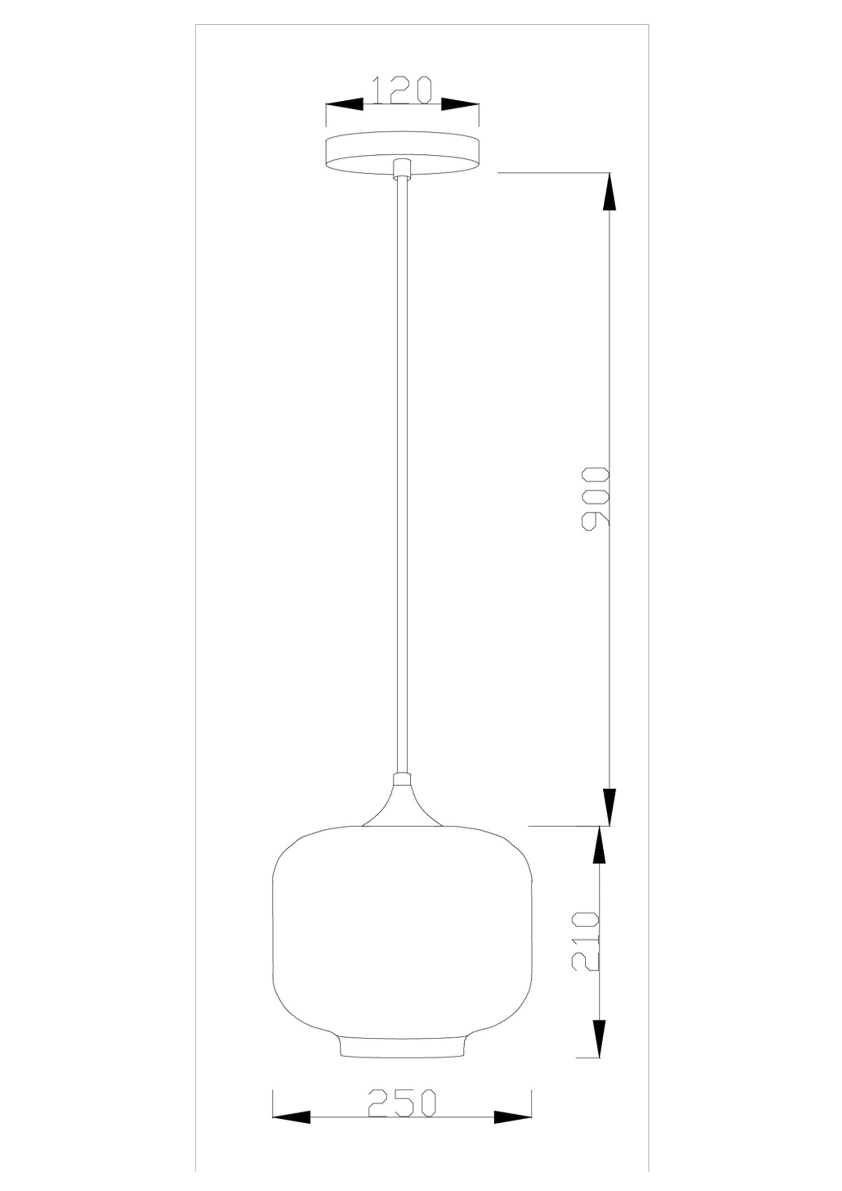 Подвесной светильник Moderli Teen V2132-P