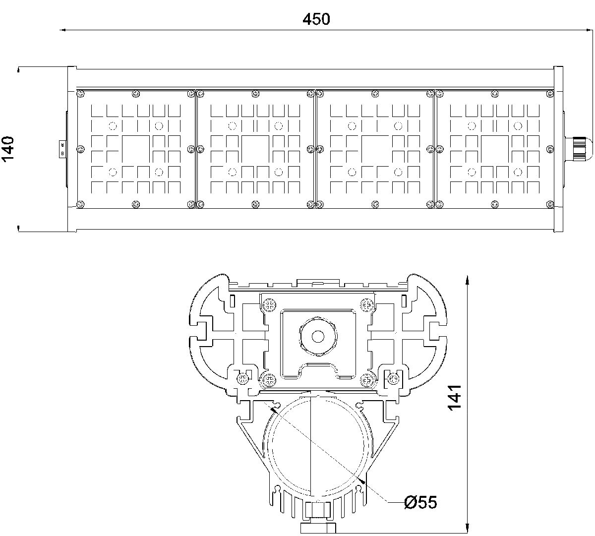 Прожектор Светон Галеон 41 ЭКО-120-С-90-ПТ/0/0-5К80-К67 CB-C0328143