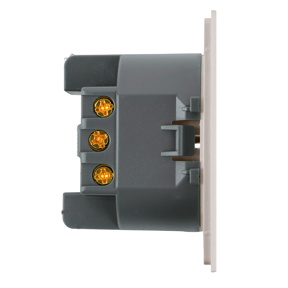 Розетка 1-местная с защитной шторкой с/з (механизм) Stekker Мия 250В 16А RST16-3110-08 пудровый жемчуг 50484