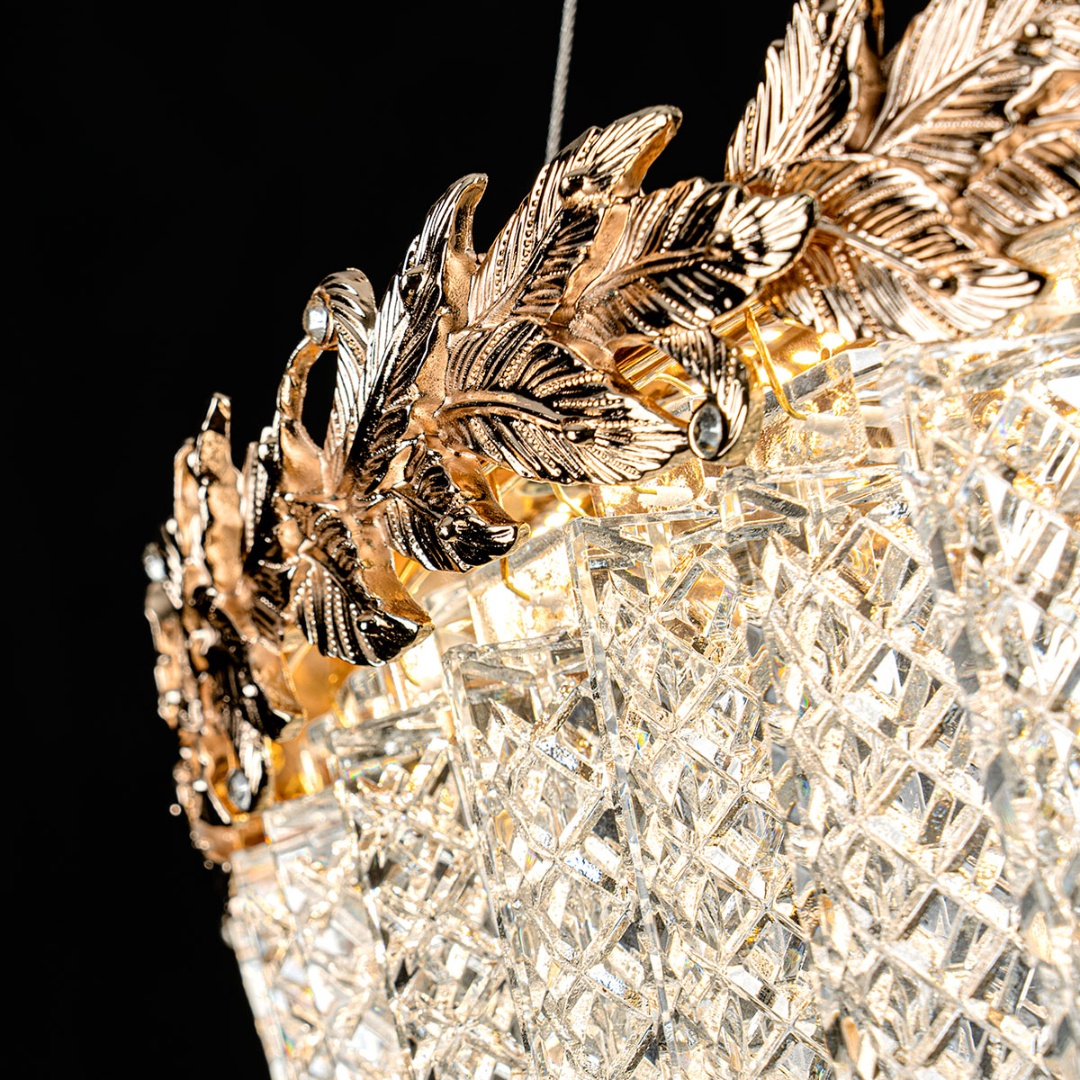 Подвесная люстра Modelux ML.8250.600 GD