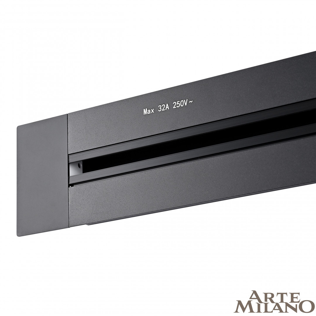 Встраиваемый шинопровод Arte Milano Am-track-sockets 382301TB/100 Black
