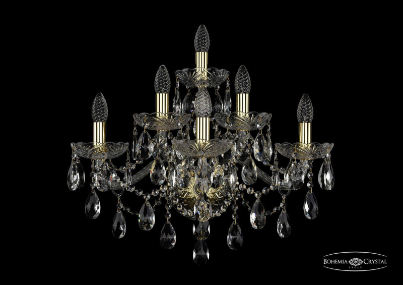 Бра Bohemia Ivele 1415B/3+2+1/220/XL/G