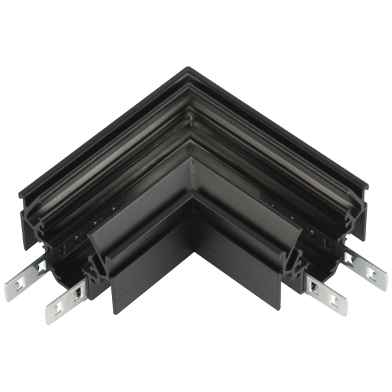 Коннектор угловой для магнитного шинопровода для натяжных потолков ЭРА Nova TRM-PC20-CCN-B Б0063942