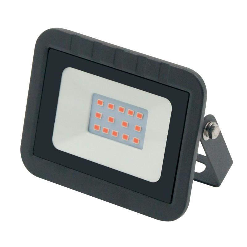 Прожектор светодиодный (UL-00002559) Volpe 10W ULF-Q511 10W/Red IP65 220-240В Black