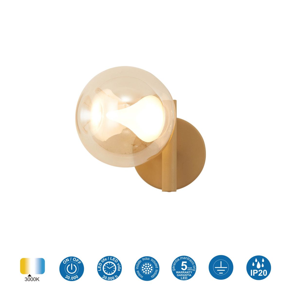 Бра Mantra Andromeda 9553