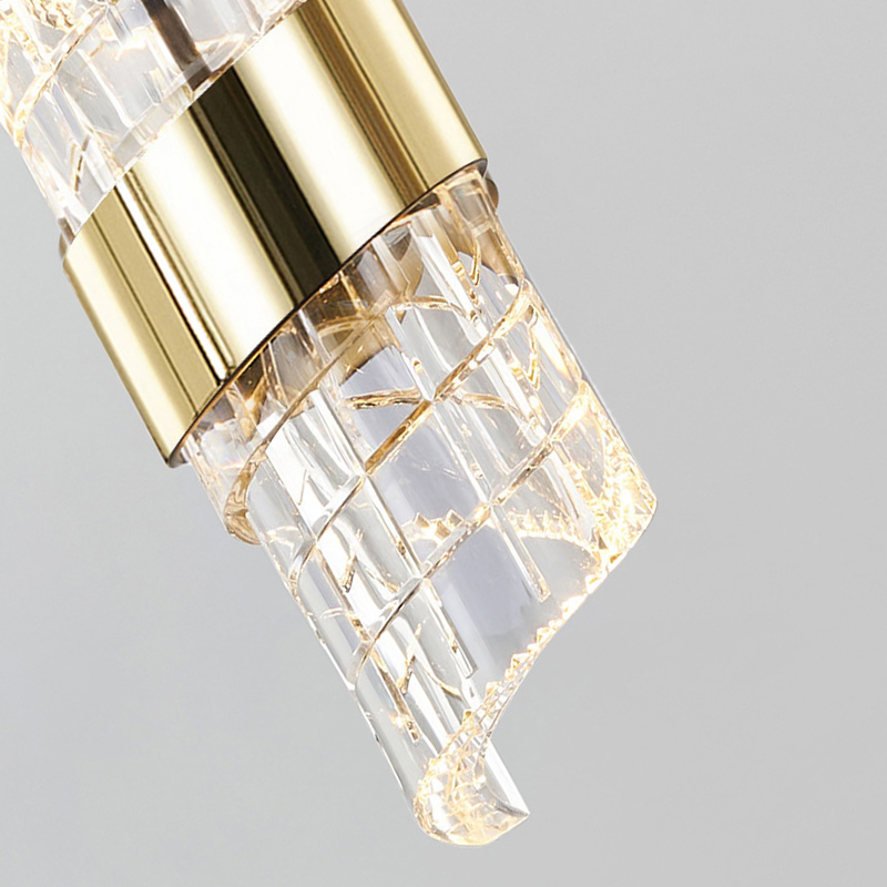 Прозрачное бра DeLight Collection MB23001022-1A gold