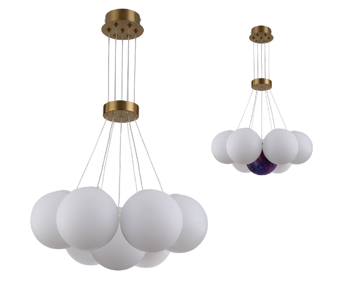 Подвесная люстра шар Kink Light Алди 08475-7,20