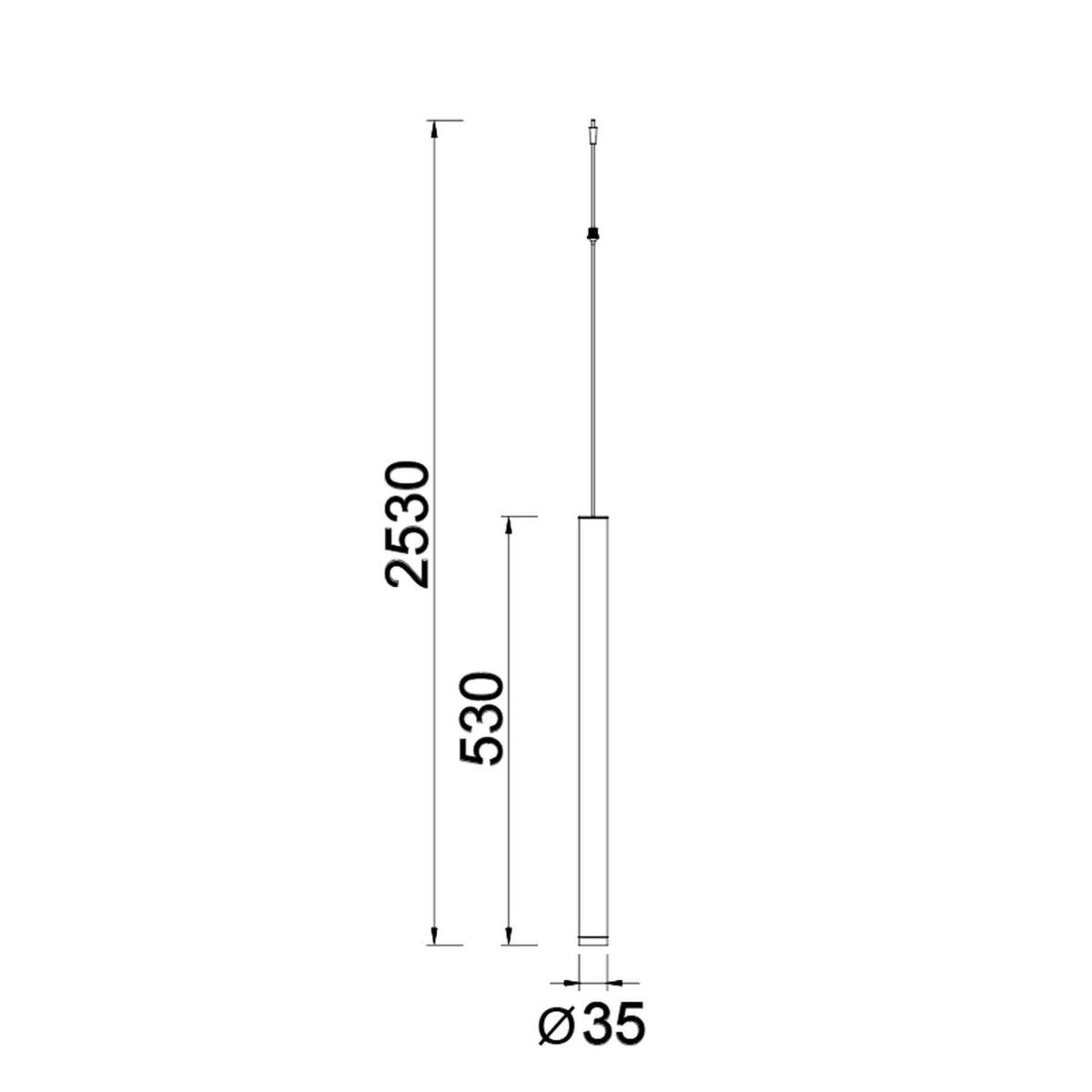 Подвесной модульный светильник без основания Mantra Cala 9335