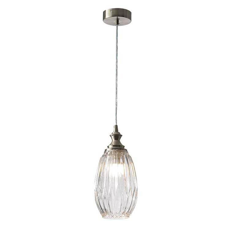 Подвесной светильник Newport 6141/S nickel/clear М0062457