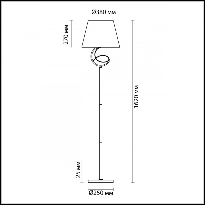 Торшер Lumion Fleur 4541/1F