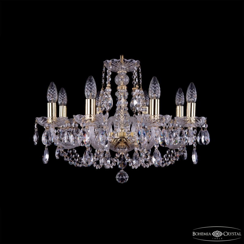 Подвесная люстра Bohemia Ivele Crystal 1406/8/195 G