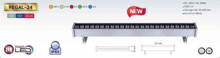 Уличный светодиодный светильник Horoz Regal 109-001-0024 HRZ00002328