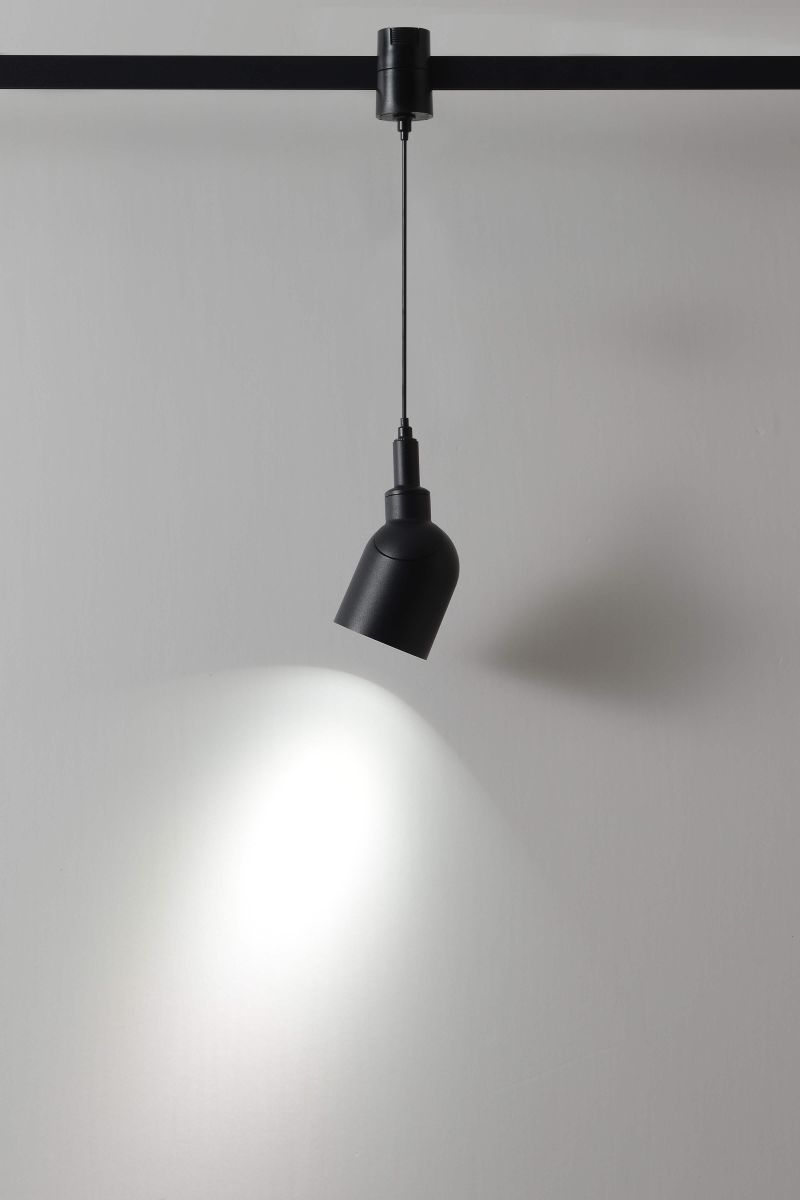 Трековый светильник для гибкой магнитной системы Crystal Lux Trace 48V CLT 0.37 005 7W BL SMART