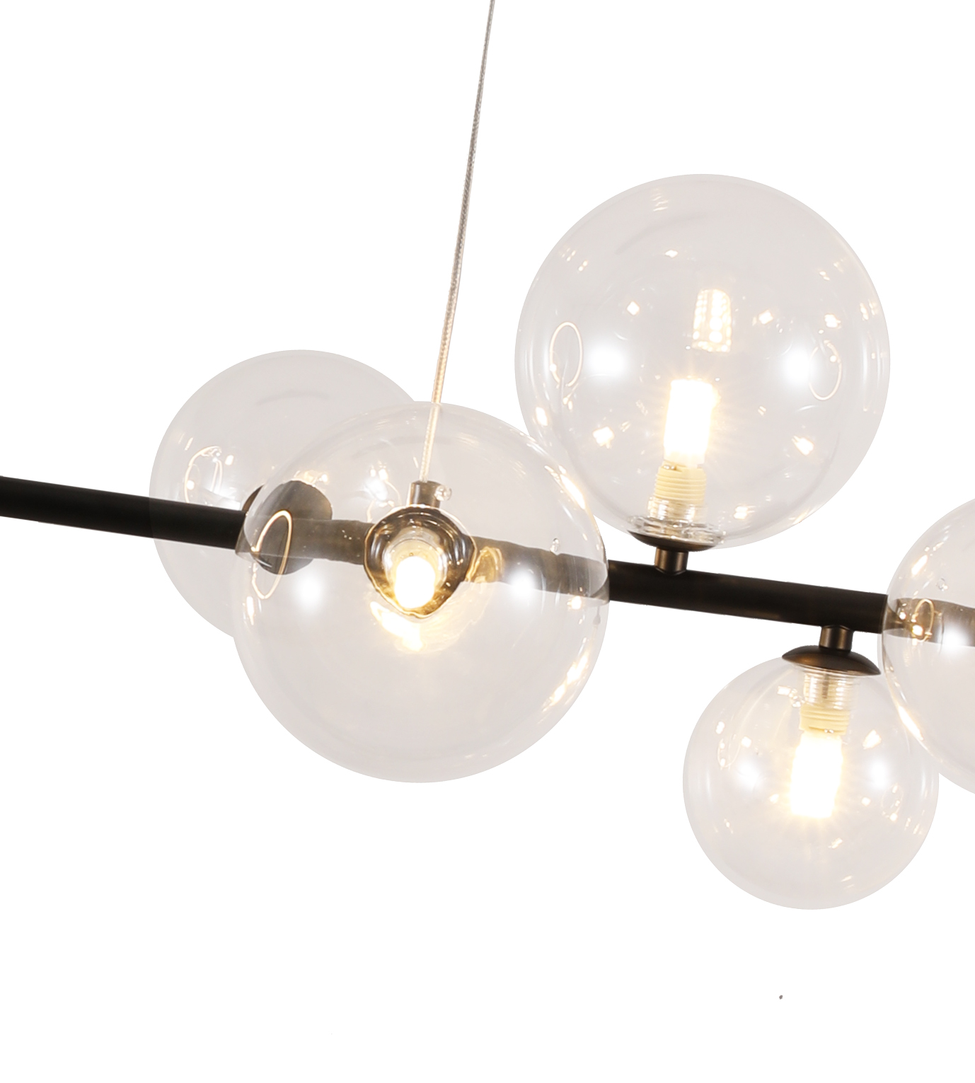 Подвесная люстра шар Kink Light Иона 07608-10A,19