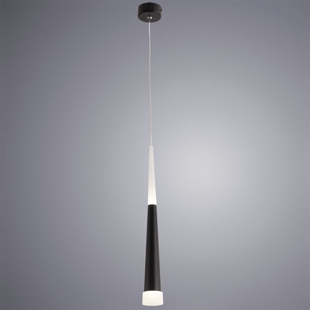 Подвесной светодиодный светильник Arte Lamp Orione A6010SP-1BK УЦ