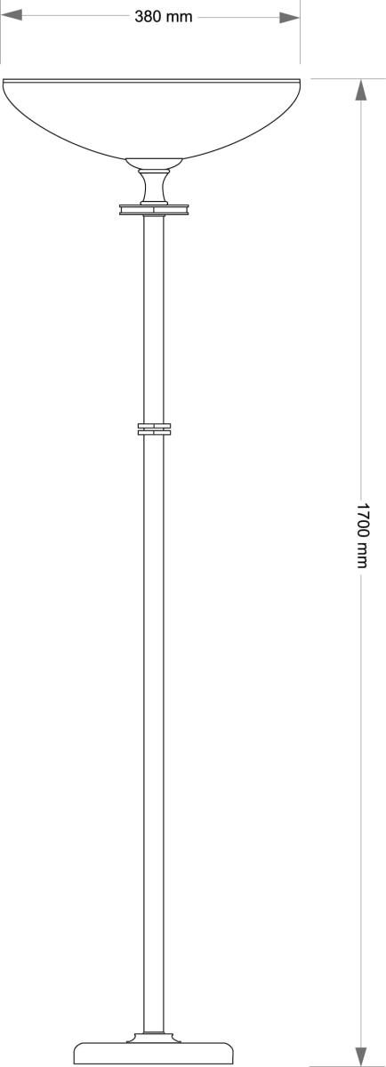 Торшер Kutek Decor DEC-LS-1 (P)