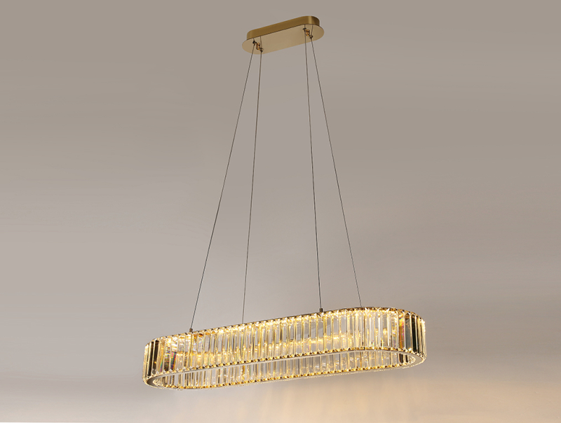 Подвесной светильник Newport 8445/90 oval gold