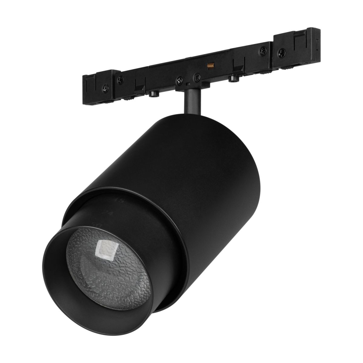 Трековый магнитный светильник Arlight MAG-MICROCOSM-SPOT-ZOOM-R38-5W Warm3000 (BK, 10-55 deg, 24V) (IP20 Металл) 051765