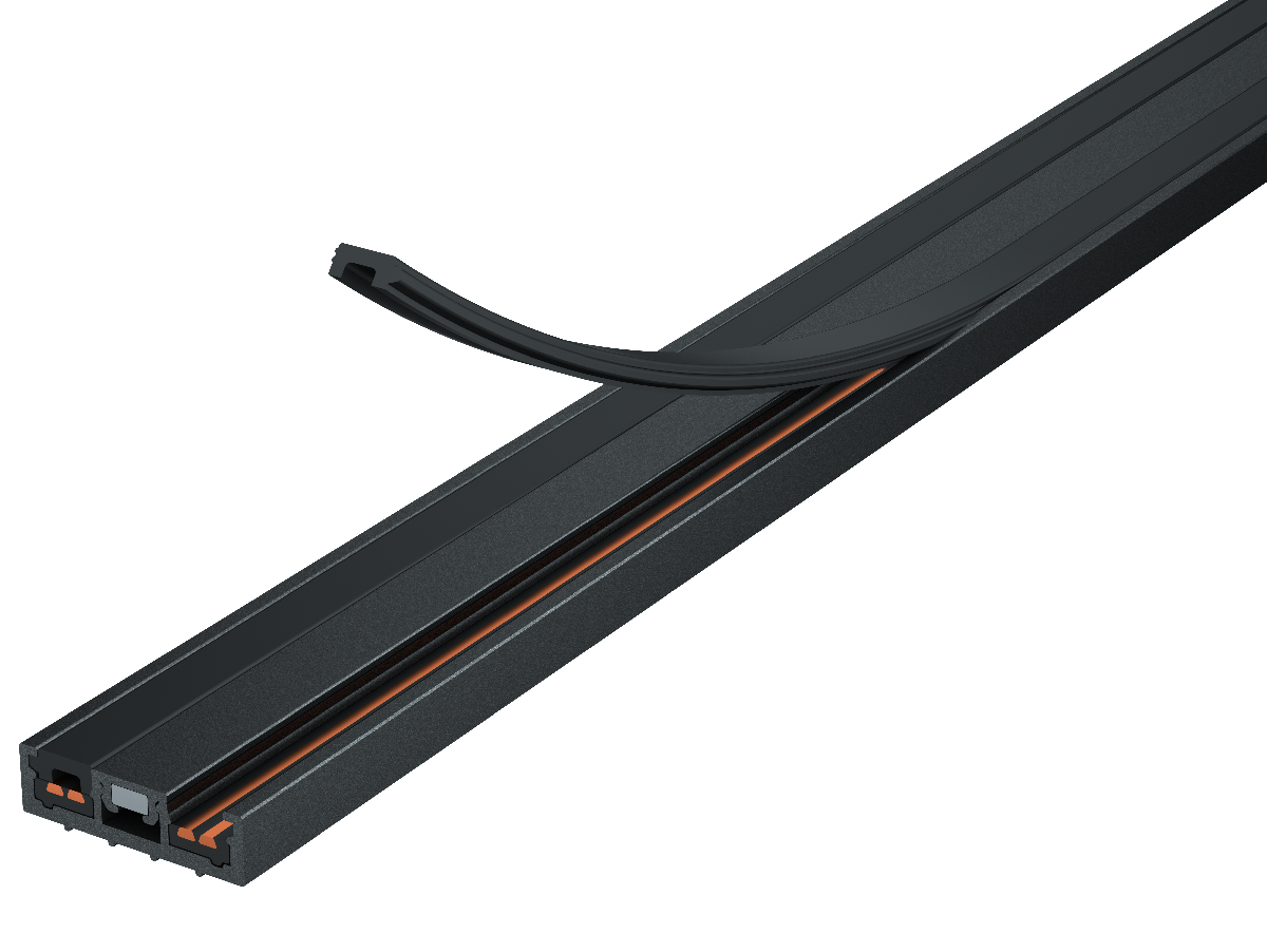 Заглушка каналов питания iLedex Vision STRAP 4825 BK