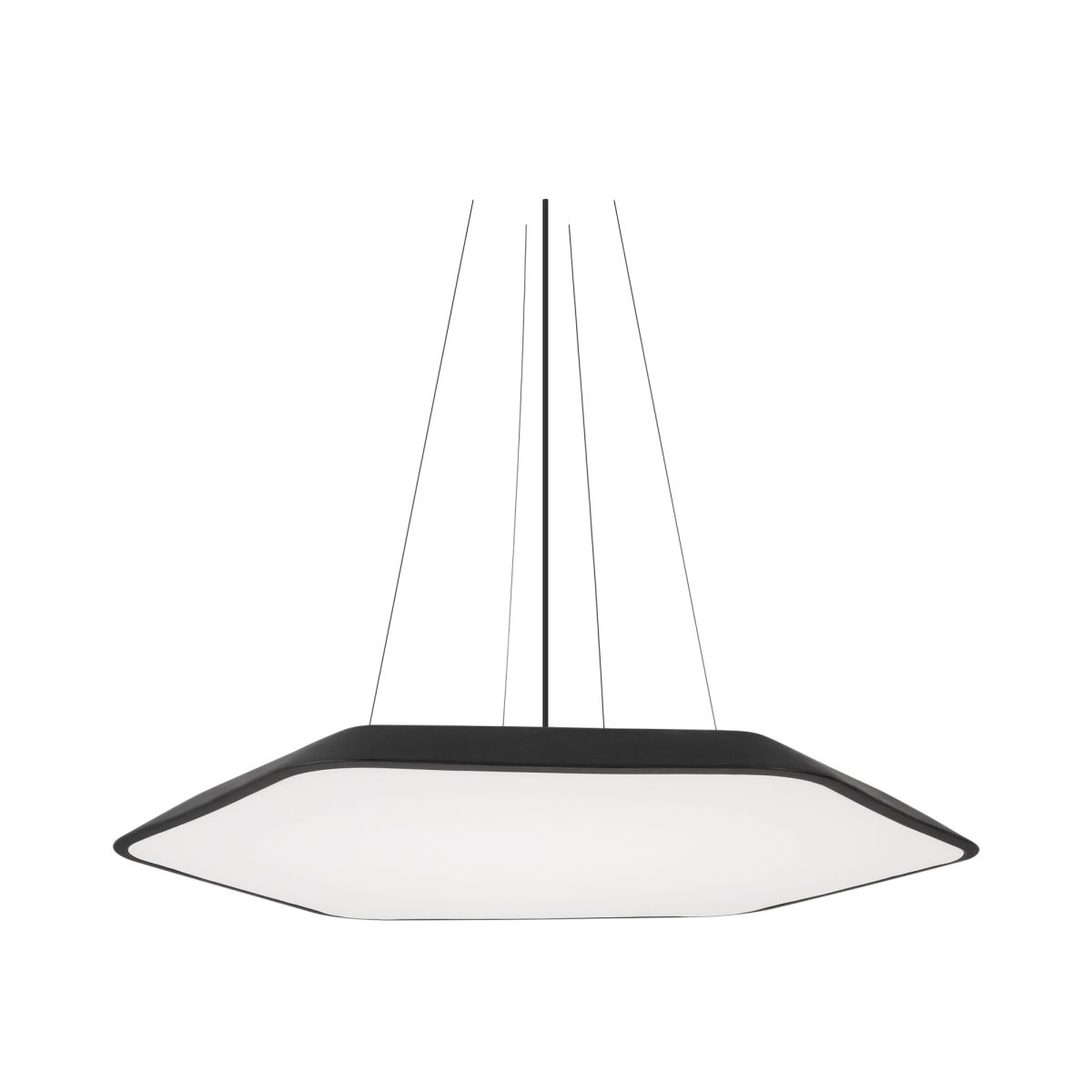 Подвесной светильник Arlight SP-TIARA-SLIM-HANG-H50-L800x720-75W Day4000 (BK, 160 deg, 230V) IP33 (Металл) 060206