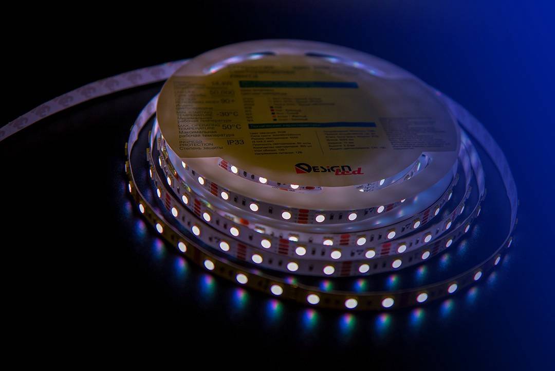 Светодиодная лента DesignLed DSG560-12-RGB-33 000603