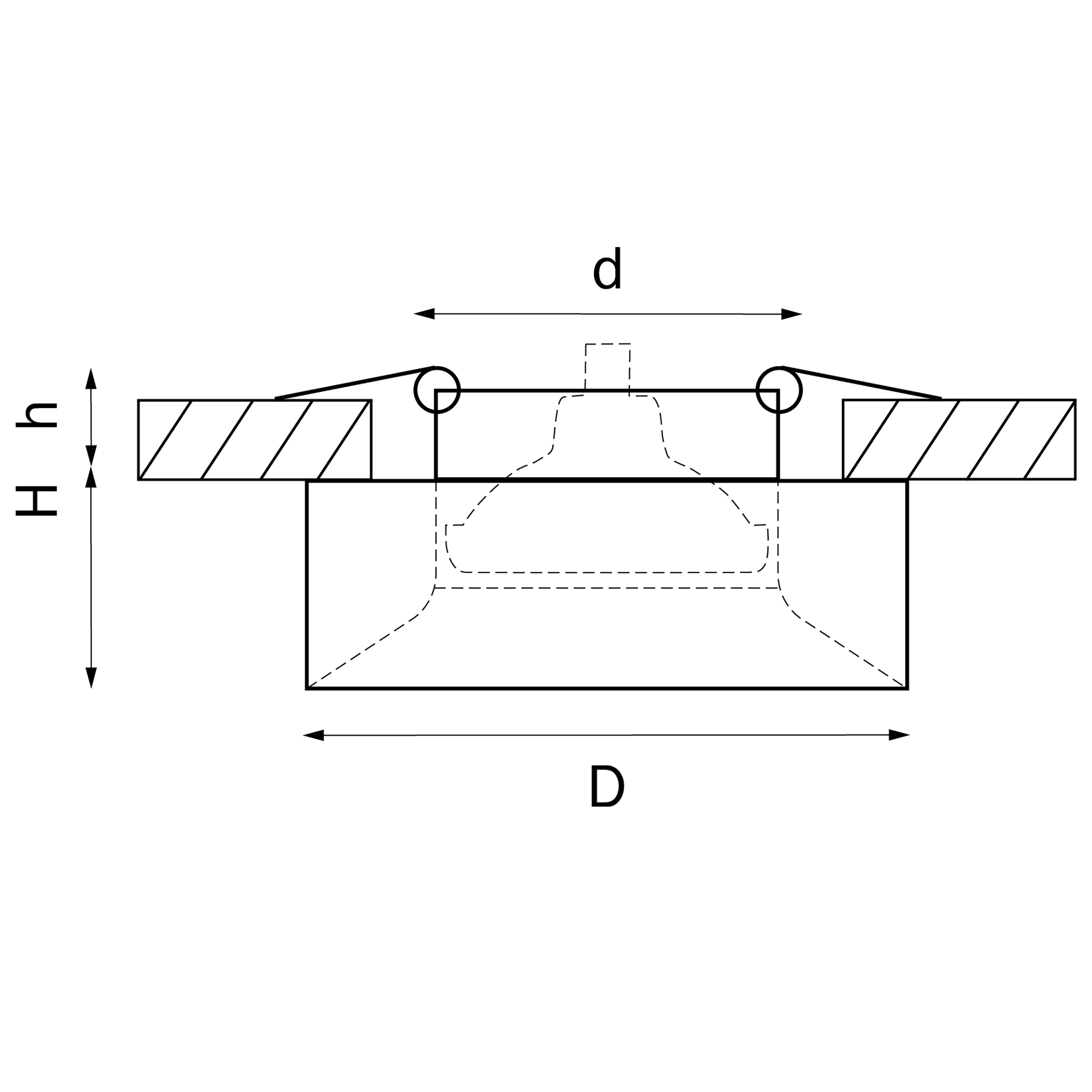 Встраиваемый светильник Lightstar Levigo L01002127 (010021+510027)