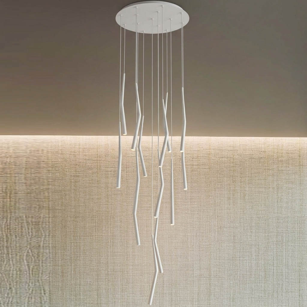 Подвесная люстра Mantra Boomerang 9370+9235 (14L)