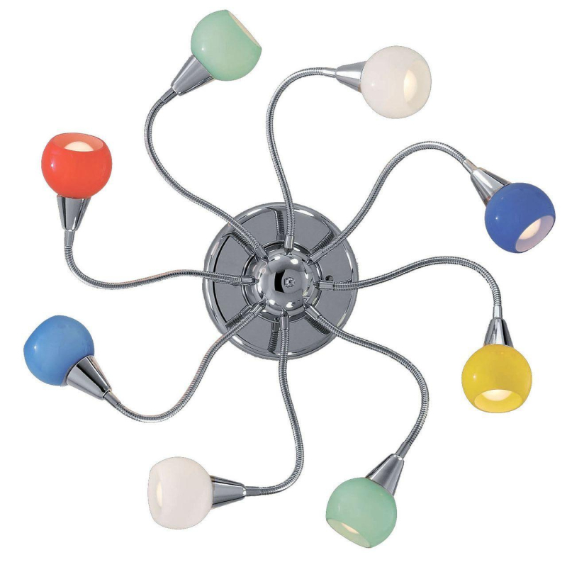 Потолочная люстра Ideal Lux Tender PL8 Color 007113