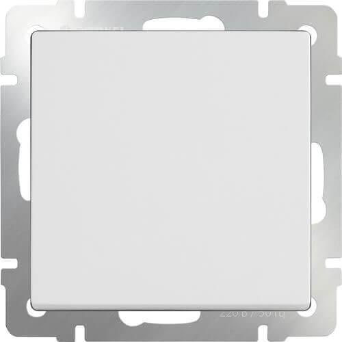 Перекрестный выключатель одноклавишный белый WL01-SW-1G-C 4690389073571